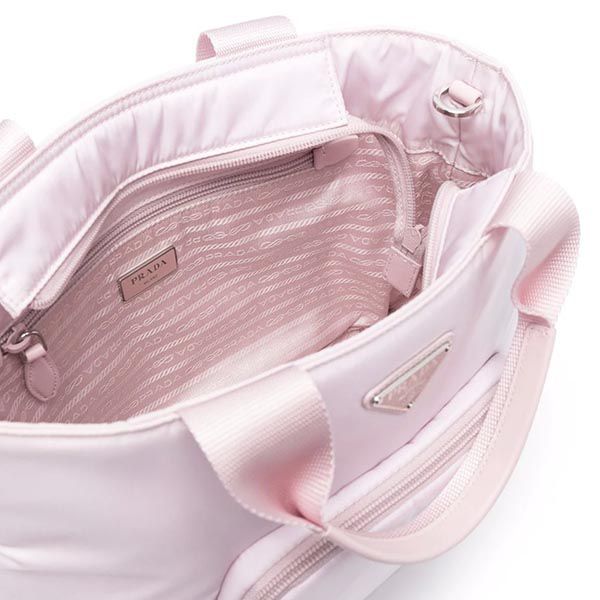 プラダ☆新作☆ロゴ入りハンドバッグコピー 1BG354_RV44_F0E18